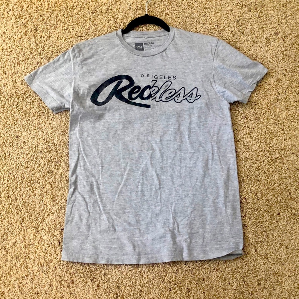 Mens Reckless Graphic Tee